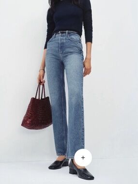 Reformation Cynthia High Rise Straight Jeans Size 30
